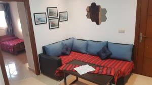Posezení v ubytování Appartement au Centre de Martil