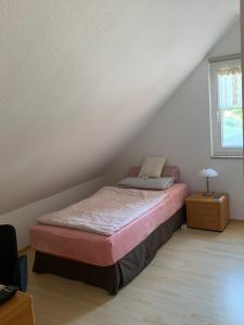 Postel nebo postele na pokoji v ubytování Haus Willer