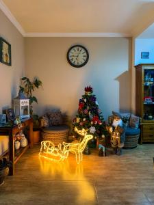 Istumisnurk majutusasutuses Family Hotel Kala