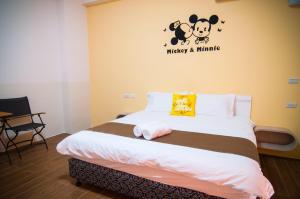 Postel nebo postele na pokoji v ubytování Sweet Home
