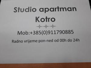 Fotografia z galérie ubytovania Studio apartman KOTRO v destinácii Beli Manastir