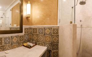 Laxmi Palace Heritage Boutique Hotel的一间浴室
