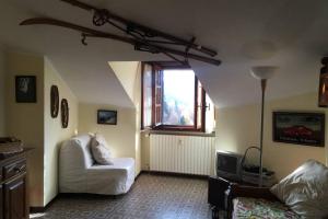 Posedenie v ubytovaní Maison des Alpes mansarda