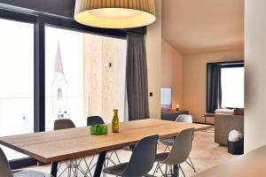 Posezení v ubytování Warth52-W52 Apartments