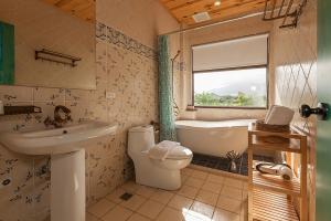 Koupelna v ubytování Forest B&B