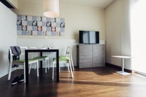 TV/trung tâm giải trí tại harry's home Linz-Urfahr hotel & apartments