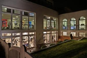 Fitness centrum a/nebo fitness zařízení v ubytování Sporthotel Racket Inn