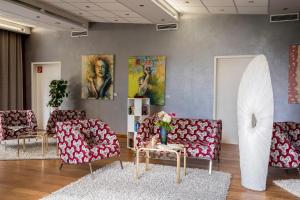 Das Moser - Hotel Garni am See (Adults Only)的休息区