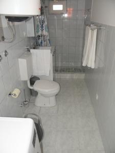 Koupelna v ubytování Apartmani Adam
