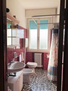 A bathroom at Casa Pipetta