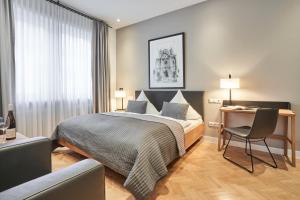 Postel nebo postele na pokoji v ubytování Hotel Goldener Engel
