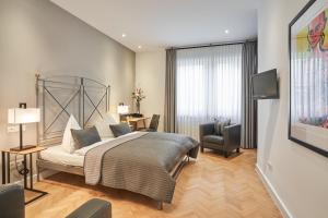 Postel nebo postele na pokoji v ubytování Hotel Goldener Engel