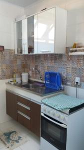 Cuisine ou kitchenette dans l'établissement Village em Porto de Sauípe - Lazer e natureza