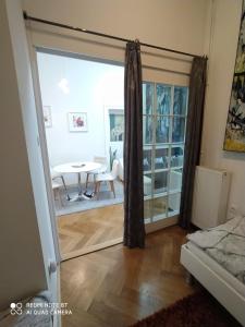 Postel nebo postele na pokoji v ubytování Apartment Zrinjevac