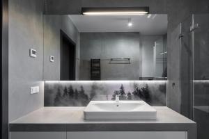 Kúpeľňa v ubytovaní Apartament Widok + 37 fotografií