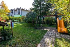 Zahrada ubytování Casa dal Ri'