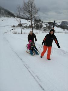 Urlaub am Bauernhof Höbarten v zimě
