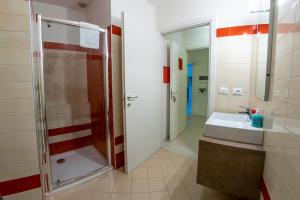Koupelna v ubytování Marconi Rooms 1, 2, 3 Casa Stella