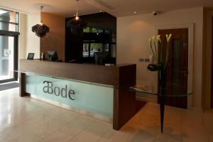 a large room with a large glass door at ABode Chester in Chester
