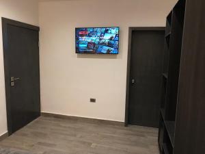 TV a/nebo společenská místnost v ubytování Quinta del sol