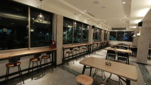 Restorāns vai citas vietas, kur ieturēt maltīti, naktsmītnē Wulai Shui An Hot Springs