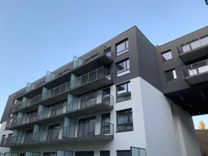 Budova, v ktorej sa apartmán nachádza