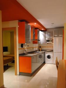 Kuchnia lub aneks kuchenny w obiekcie Hotel Macami