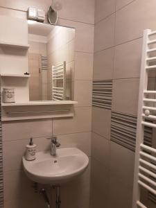 Koupelna v ubytování Apartments Barbi