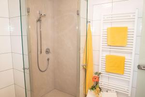 Koupelna v ubytování Gästehaus Stabauer