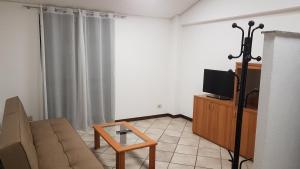 Телевизия и/или развлекателен център в Apartment Lake Maggiore - Gelsomino