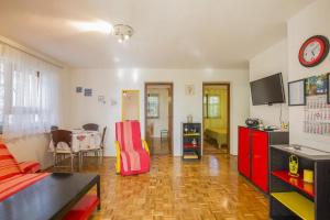 TV a/nebo společenská místnost v ubytování Apartman Laurus Malinska