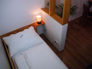 Postel nebo postele na pokoji v ubytování Apartment Loidl Ebensee