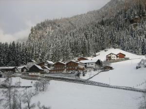 Haus Evelin v zimě