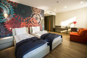 Posezení v ubytování Zepter Hotel Drina Bajina Basta, member of Zepter Hotels