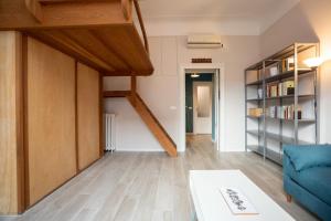 A seating area at The Best Rent - Stylish loft in the center of Milan
