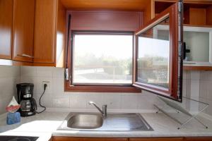 Kuchyň nebo kuchyňský kout v ubytování OLIVIERA VILLA