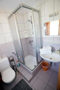Koupelna v ubytování Ferienhaus Wechner
