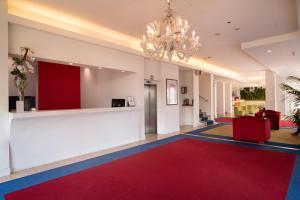 Lobbyn eller receptionsområdet på JR Hotels Gigli Firenze