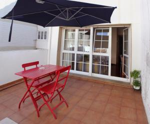 Balkon lub taras w obiekcie Hotel Hórreo by Bossh! Hotels