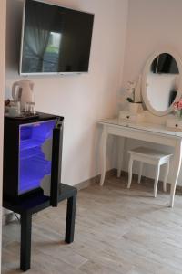 TV a/nebo společenská místnost v ubytování Villa Waterfalls Plitvice