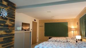 Krevet ili kreveti u jedinici u okviru objekta Alexandar studio apartman
