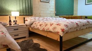 Krevet ili kreveti u jedinici u okviru objekta Alexandar studio apartman