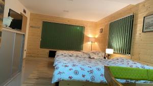 Krevet ili kreveti u jedinici u okviru objekta Alexandar studio apartman