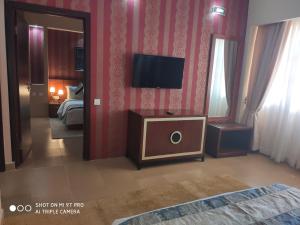 Postel nebo postele na pokoji v ubytování Conference Hotel , Abeokuta