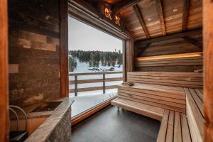Hotel Kornock v zime