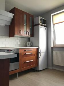 Kuchyňa alebo kuchynka v ubytovaní Apartament Morska
