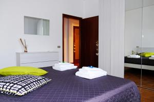 A bed or beds in a room at La Casina di Certaldo