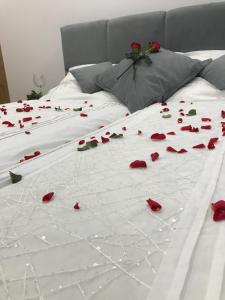 Posteľ alebo postele v izbe v ubytovaní Apartament Przy Promenadzie