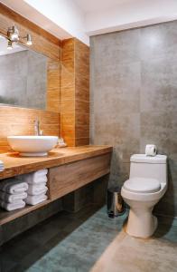 Bilik mandi di Muru Homely Hotel Cusco