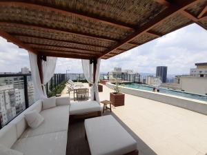 聖保羅的住宿－Roof Top Bela Cintra Residence，相簿中的一張相片